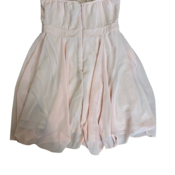 Lulus Forevermore Halter Fit and‎ Flare Dress Blush Pink Mini Dress Sz Med - Picture 13 of 16